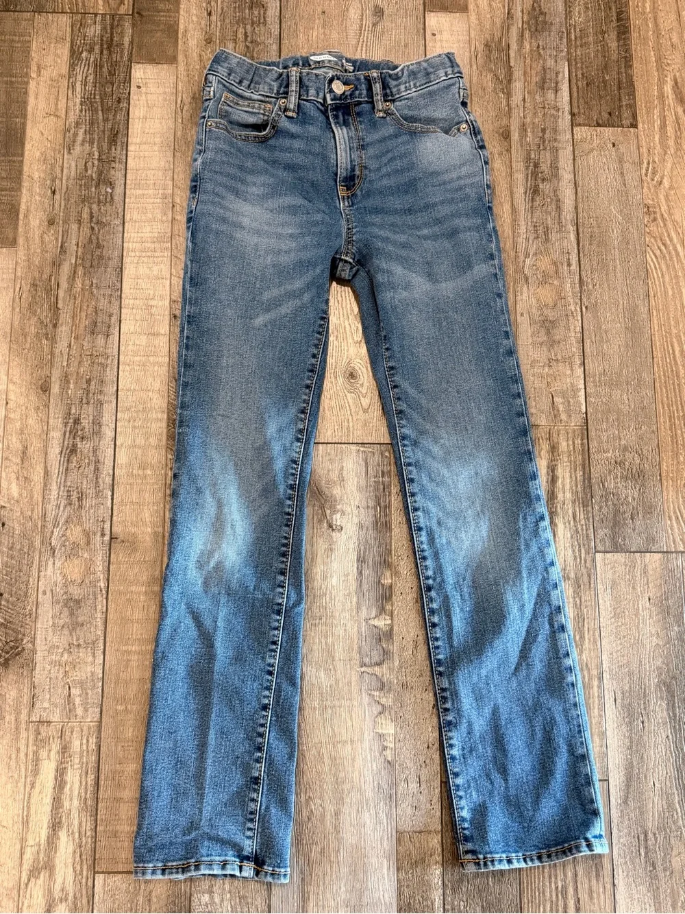 🤍 Old Navy Classic Blue Denim Jeans (Lot of 3). Size 14 Slim